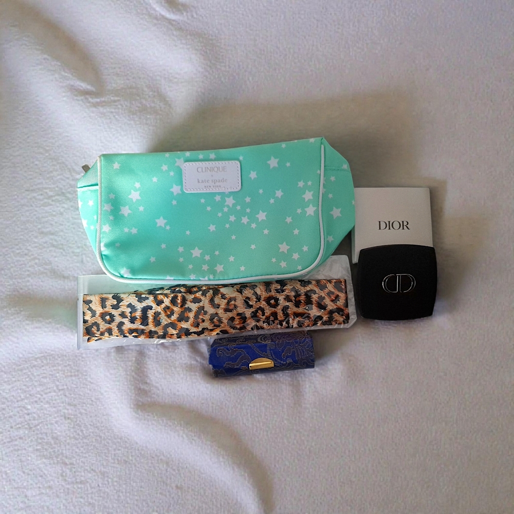 Dior Makeup Brush Set with Black Case